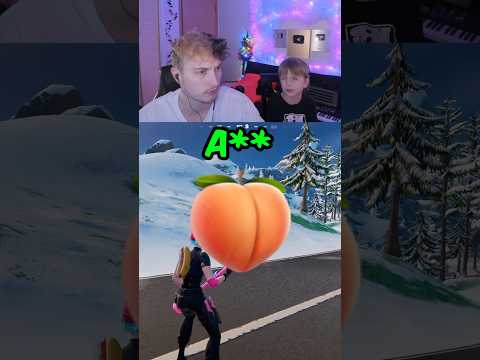 KID SAYS BAD WORDS 😂 (fortnite)