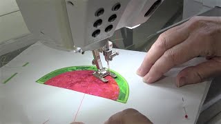 Machine Applique Technique