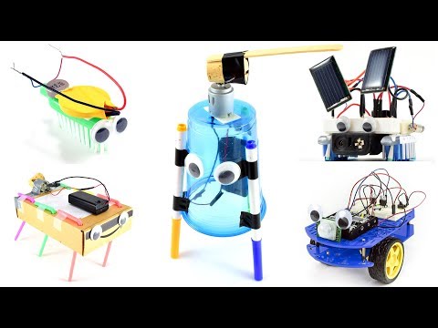 10 Robotics Projects Kids Can Really Make!