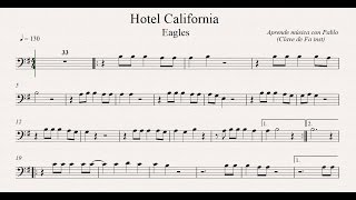 HOTEL CALIFORNIA: Clave de Fa(trombónchelofagotco