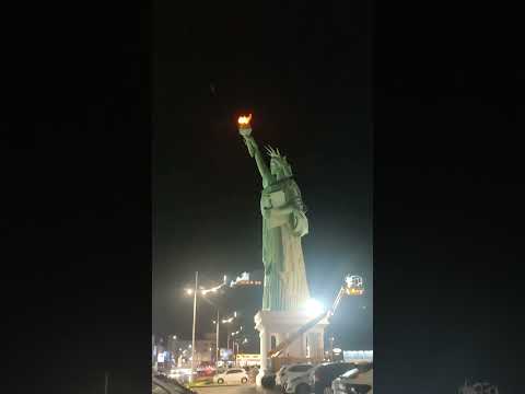 Havan de Brusque/SC #Havan#SC#Brusque#Estátua da Liberdade havannizada kkk