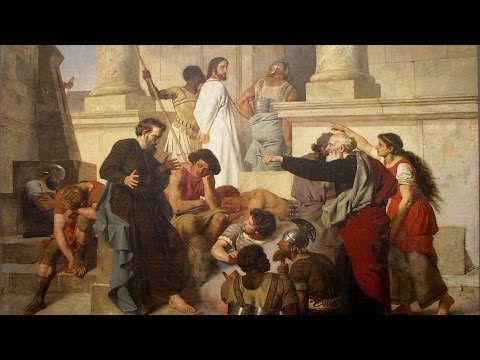 157 Noćno saslušanje Isusa Hrista i Petrovo odricanje Hrista - Harmonija Evanđelja