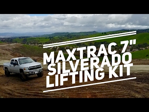 Maxtrac 7 Inch Lift Kit Chevy Silverado 1500 4x4.