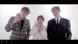 2PM Nichkhun ,Chansung & Twice Nayeon 's video support for Jun.K " Your Wedding" MV