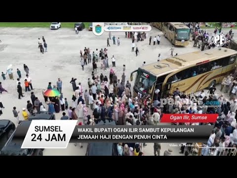 Wakil Bupati Ogan Ilir Sambut Jamaah Haji Dengan Penuh Cinta