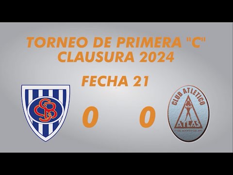 Primera "C" Clausura 2024 - Fecha 21 - Sportivo Barracas 0 Atlas 0 - Resumen