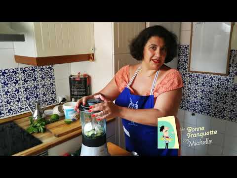 Gazpacho de pepino en CocinaFrancia con Michelle