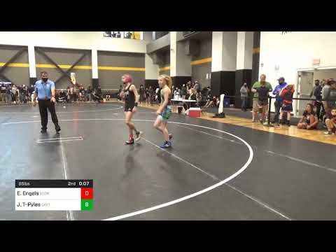 85 Lbs Quarterfinal - Emma Engels, Scorpion Wrestling Club Vs June Treser-Pyles, Dayton Eagles Wre