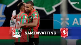 Youssef EL KACHATI scoort RAZENDSNEL na INVALBEURT, 6️⃣ DOELPUNTEN | Samenvatting N.E.C. - FC Twente