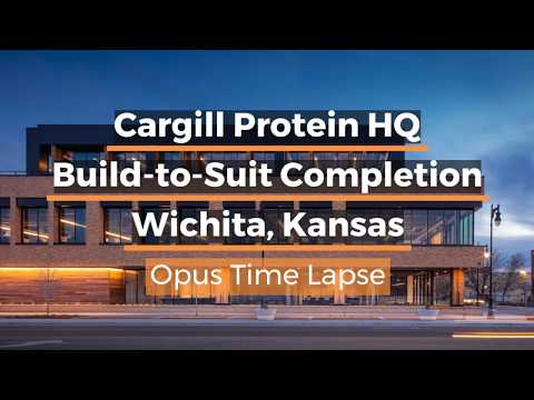 Opus Time Lapse: Cargill Protein HQ Build-to-Suit Completion