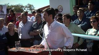 preview picture of video 'Inauguración de la fabrica social de adoquines y bloques en Pichanal, Orán'