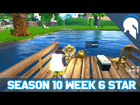 Fortnite - Season 10 Week 6 Secret Battle Pass Star Location - [TJK]