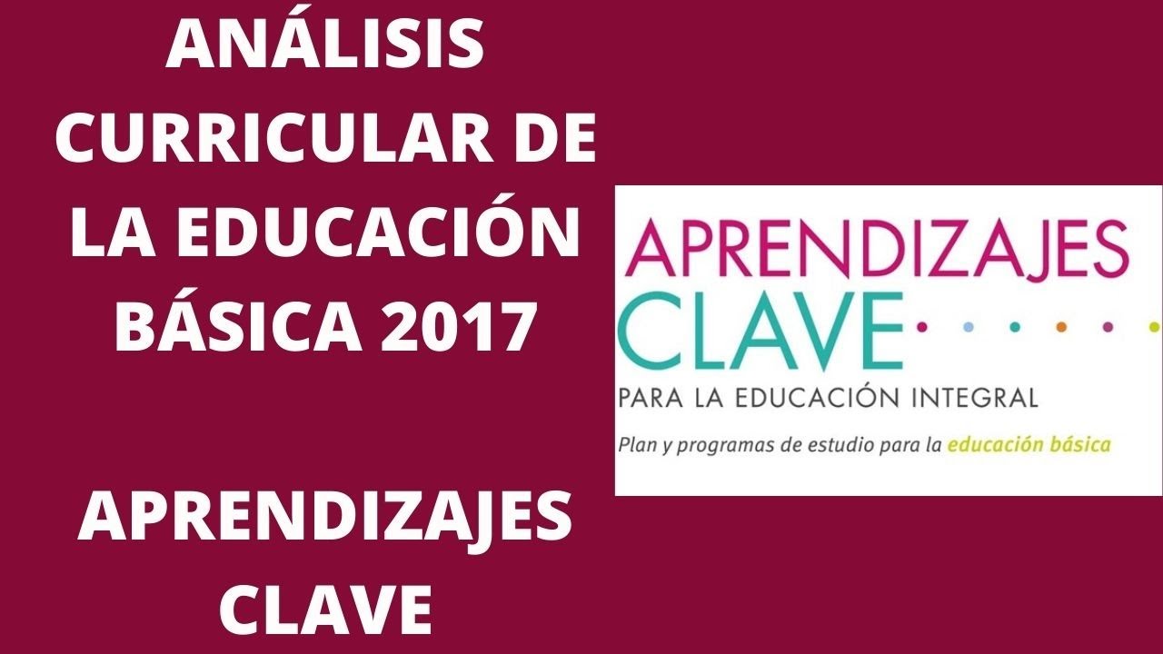 ANÁLISIS CURRICULAR DE LA EDUCACIÓN BÁSICA. PARTE 1 #Docentes #AprendizajesClave #CicloEducativo