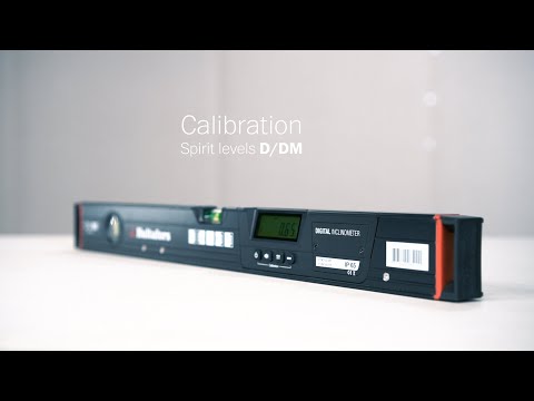 Hultafors - Calibration Digital Spirit Levels D & DM