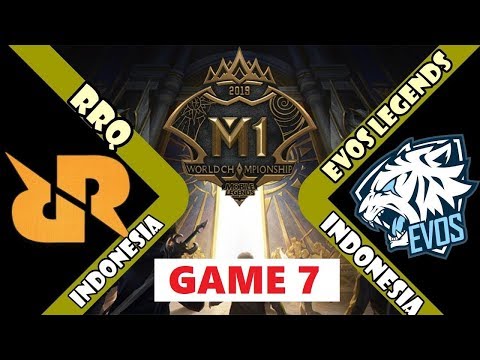 (En)Mobile Legends M1 2019 Evos Vs RRQ Game 7