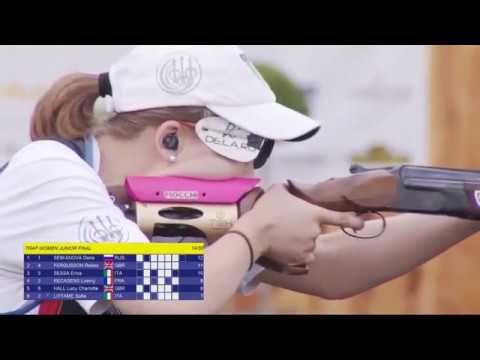 2018 European Championship Shotgun, Leobersdorf, Austria - Trap Women Junior Final