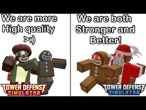 Christmas 2022 Enemies MEET Christmas 2019 Enemies.. (TDS Meme?..)