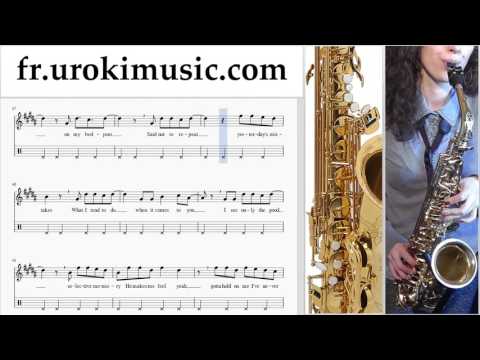 Cours de Saxophone Alto Shakira Can't Remember to Forget You Partie#2 Partitions Mélodie Сhansons