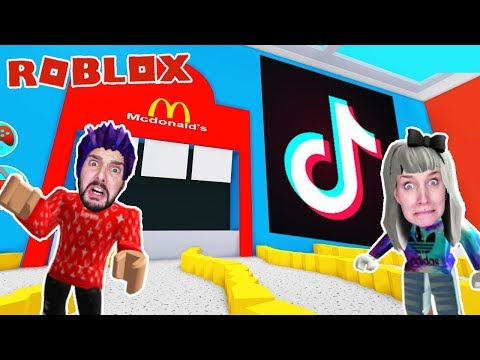 Roblox: ENTKOMME AUS TIKTOK EINKAUFSZENTRUM! KAAN + NINA TANZEN SICH DURCH OBBY!
