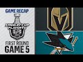 Sharks stave off elimination with Game 5 win