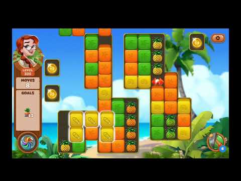 Lost Island Blast Adventure Level 325 NO BOOSTERS - A S GAMING