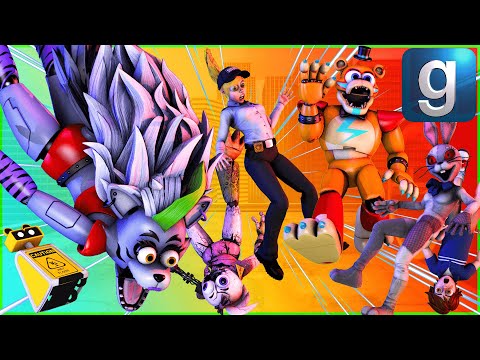 Gmod FNAF | Throwing FNAF Off A Building! [Part 7]