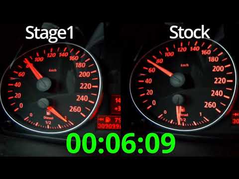 ⚙️ BMW 320d e91 STOCK vs STAGE 1 CHIP