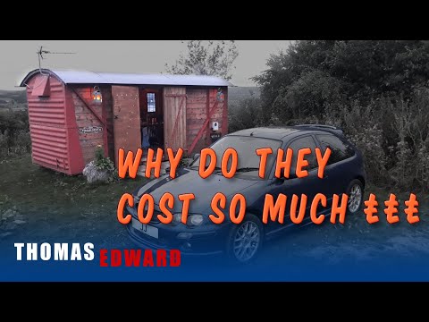 WHY DO RAILWAY BOX VANS COST SO MUCH!? ABANDONED IN DERBYSHIRE.............