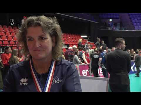 Sliedrecht Sport-coach Vera Koenen: 'De eerste set was nagenoeg perfect'