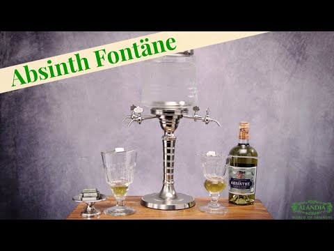 Absinth Fontäne ➔So bereitest Du deinen Absinth richtig zu