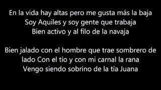 (Letra) La tia juana - Maximo Grado