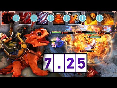 BEST WOMBO COMBOS with NEW Snapfire Aghanim's Scepter - 7.25 Patch Dota 2