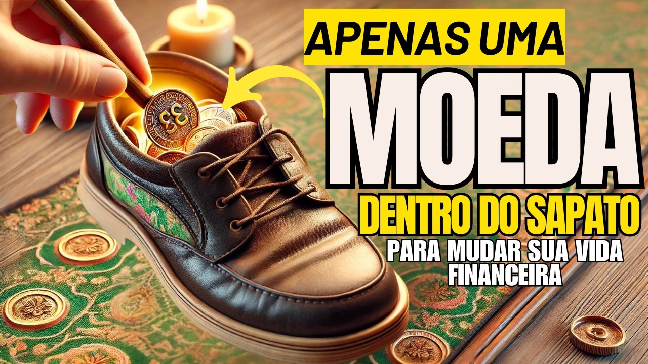 COLOQUE APENAS UMA MOEDA DENTRO DO SAPATO E MUDE SUA VIDA FINANCEIRA.🟡