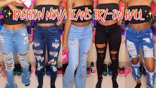 Fashion Nova Jeans Try On Haul (size 3)