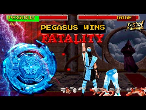 FINISH HIM!!! 👊🏻💥 | when GALAXY PEGASUS destroy RAGE LONGINUS | #beyblade #beybladeburst