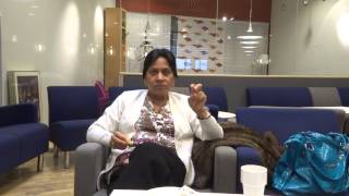 preview picture of video 'Aruna & Hari Sharma in Stockholm-Arlanda Airport Menzies Executive Lounge, Oct 31, 2013'