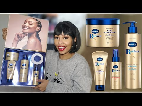 Tried IT - VASELINE RADIANT X REVIEW | BODY CREAM, HAND BUTTER, BODY LOTION, OIL - Dry Skin tested
