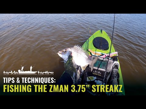 How to Catch Bream & Flathead - ZMan 3.75" StreakZ