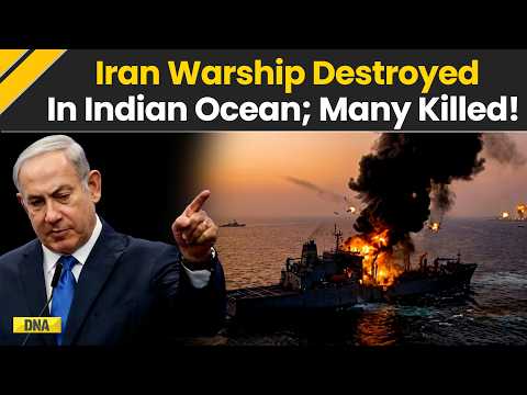 Israel Iran War: IRIS Dena, Returning From India, Sinks After Deadly Submarine Attack, Many Killed!