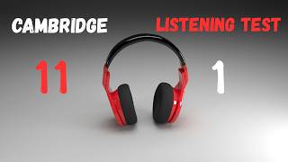Cambridge IELTS 11 | Listening Test 1 | With Answers | HD