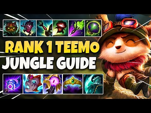 THE ULTIMATE SEASON 13 TEEMO JG GUIDE | COMBOS, RUNES, BUILDS, ALL MATCHUPS - League of Legends