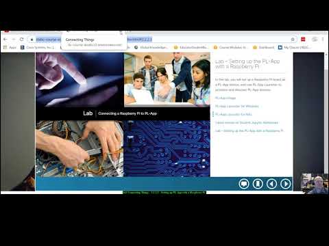 IoT Connecting Things - 3.2.2.3 Lab - Setting up PL-App with a Raspberry Pi