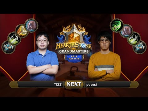 TIZS vs Posesi | 2021 Hearthstone Grandmasters Asia-Pacific | Top 8 | Season 1 | Week 6