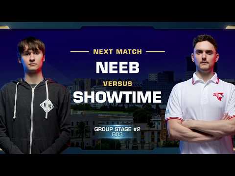 Neeb vs ShoWTimE PvP - Group Stage - WCS Valencia 2018 - StarCraft II