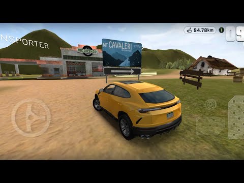 extreme suv driving simulator || driving Lamborghini  ||  android gameplay
