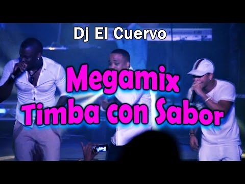 MIX TIMBA CON SALSA SABOR - DJ EL CUERVO 