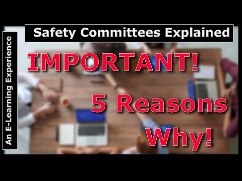 Health and safety Committees Are Critical // 5 Reasons Why Explained!