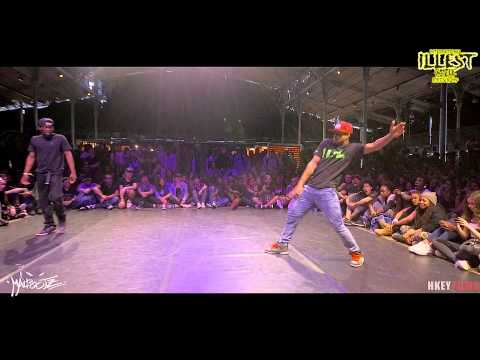 IIB 2015 100% KRUMP  1/4  FINALS GUYZ:  NO SCRIPT vs KONKRETE BY   HKEYFIL by