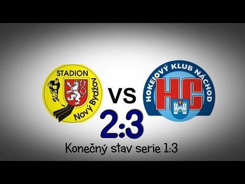 4. SF | Stadion Nový Bydžov - HC Náchod 2:3 - 24.2.2016 Konečný stav série 1:3 | 1080p