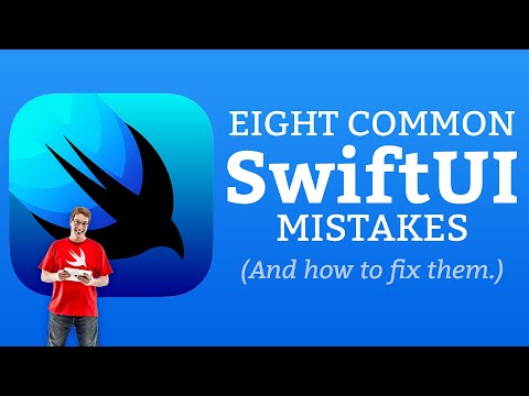 8 Common SwiftUI Mistakes – and how to fix them! thumbnail